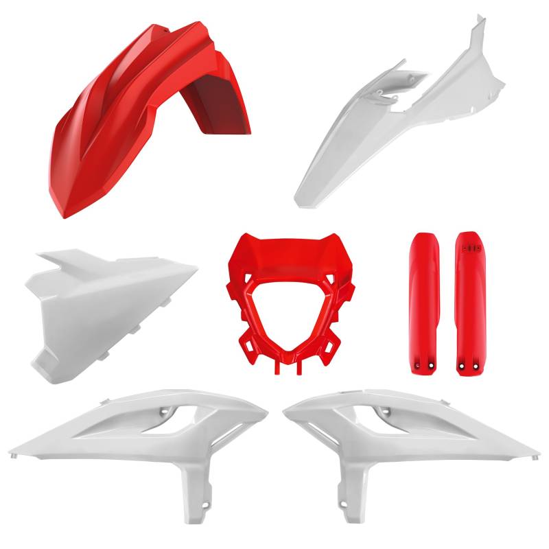 POLISPORT 91595 - Komplettes Plastik Kit für Beta RR X-Pro 2025 mit perfekter Passform, OEM-Qualität und hoher Widerstandsfähigkeit für anspruchsvolles Offroad-Fahren, OEM Color 25' von Polisport