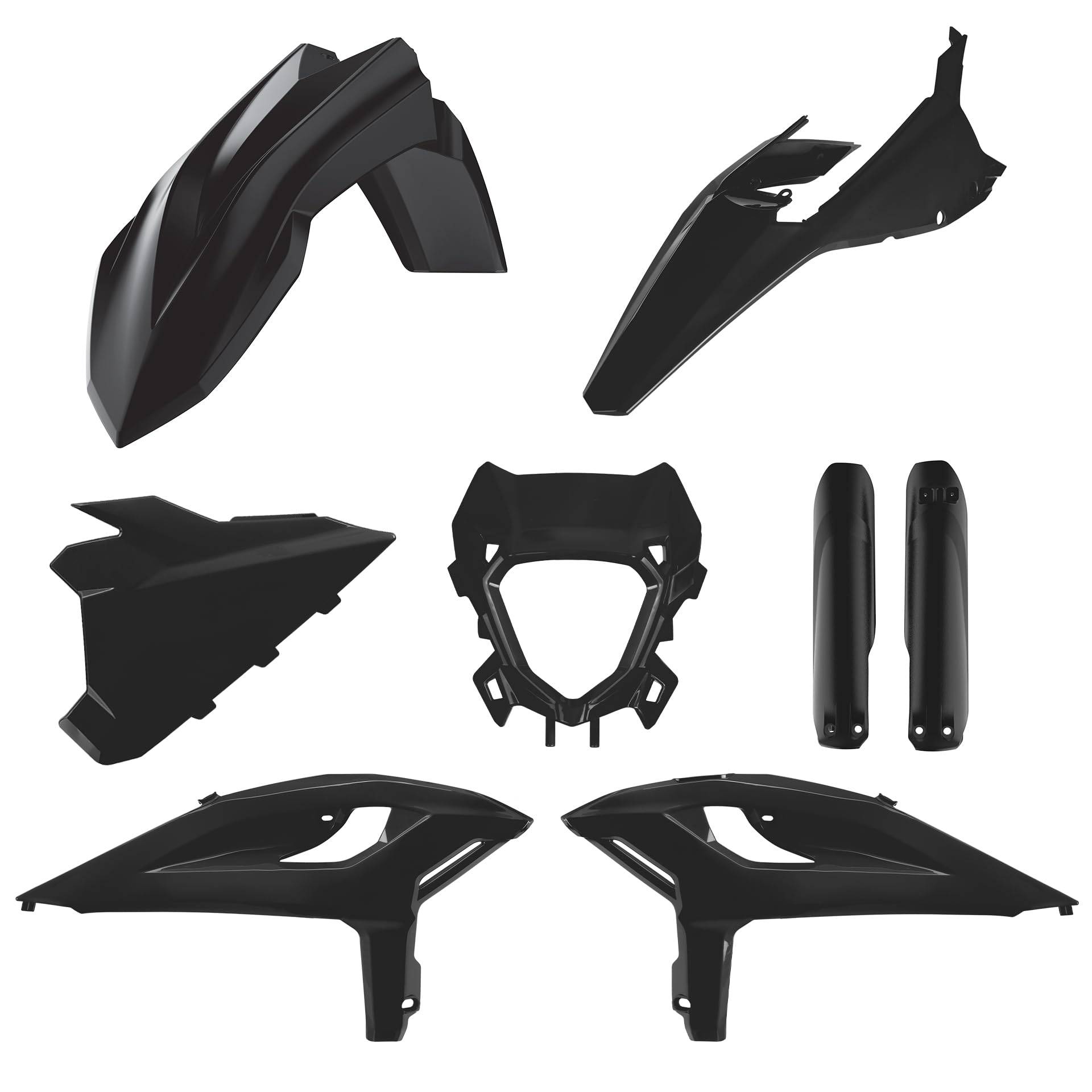 POLISPORT 91596 - Komplettes Plastik Kit für Beta RR X-Pro 2025 mit perfekter Passform, OEM-Qualität und hoher Widerstandsfähigkeit für anspruchsvolles Offroad-Fahren, Schwarz POLISPORT 91596 - Komplettes Plastik Kit für Beta RR X-Pro 2025 mit perfekter Passform, OEM-Qualität und hoher Widerstandsfähigkeit für anspruchsvolles Offroad-Fahren, Schwarz von Polisport