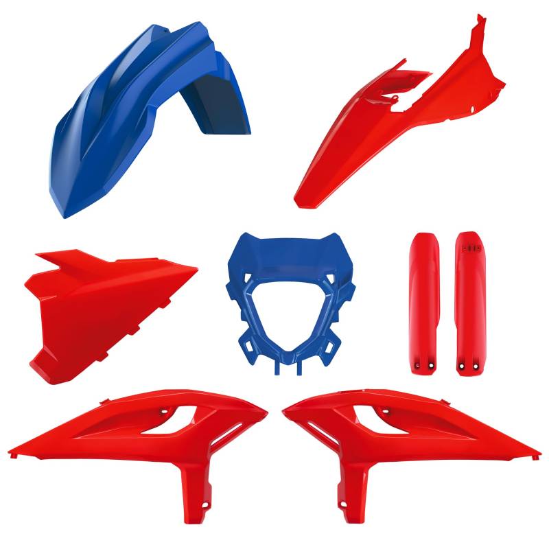 POLISPORT 91602 - Komplettes Plastik Kit für Beta RR X-Pro 2025 mit perfekter Passform, OEM-Qualität und hoher Widerstandsfähigkeit für anspruchsvolles Offroad-Fahren, OEM Racing 25' von Polisport