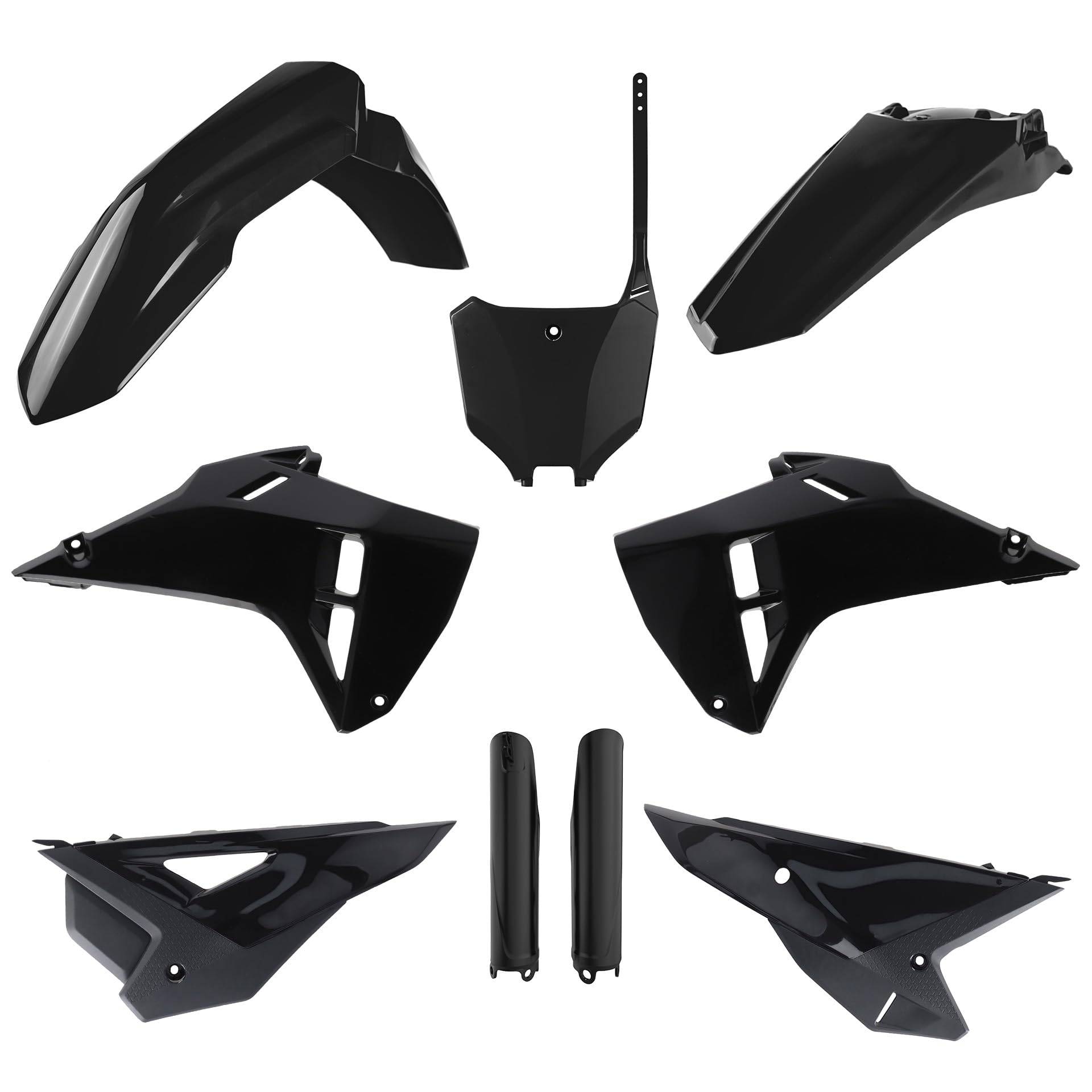 POLISPORT 91619 - Restyling-Kit für Honda CRF 250R 22'-24' und CRF 450R 21'-24' – Qualität und Haltbarkeit garantiert, Farbe Schwarz POLISPORT 91619 - Restyling-Kit für Honda CRF 250R 22'-24' und CRF 450R 21'-24' – Qualität und Haltbarkeit garantiert, Farbe Schwarz von Polisport