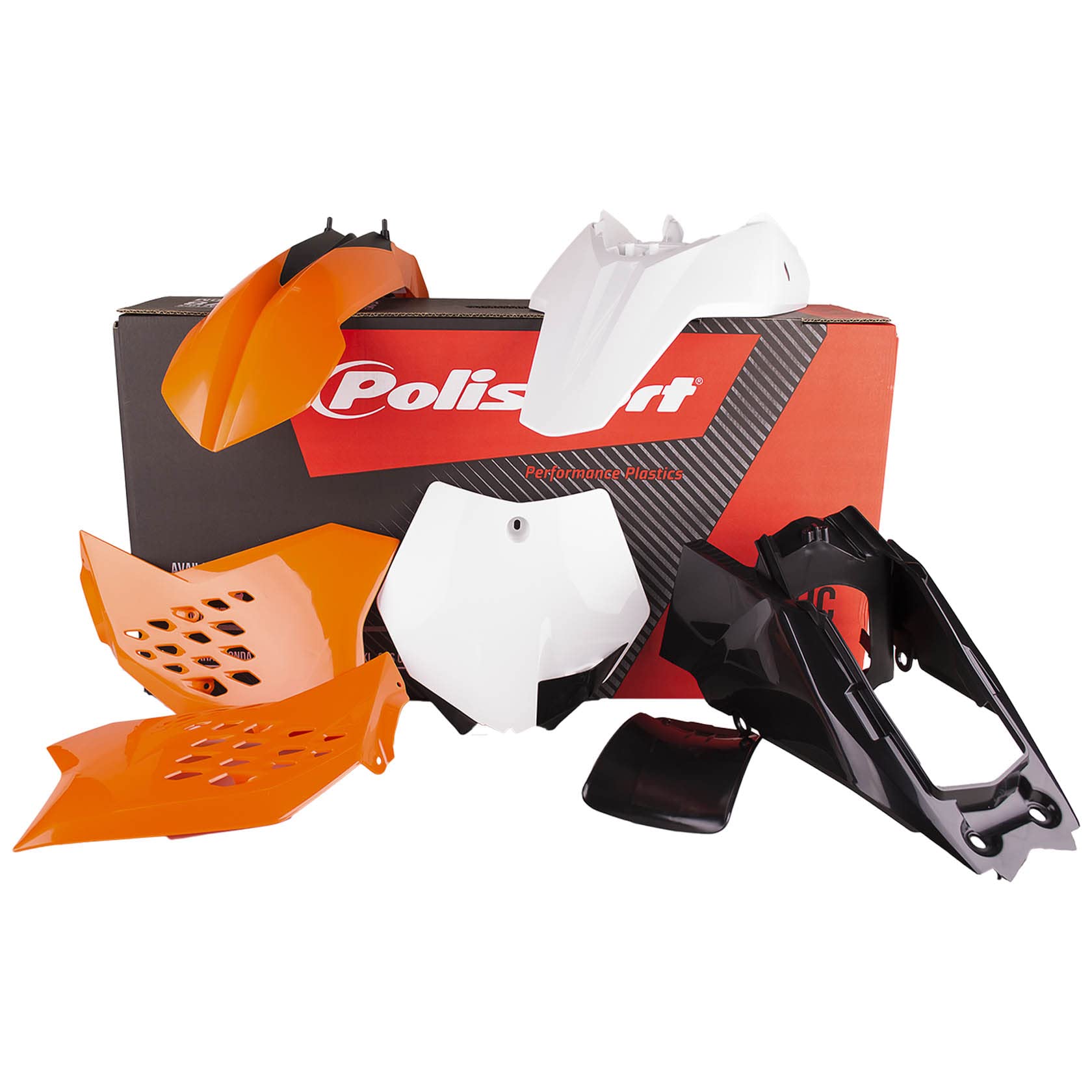 Polisport 90450 MX Kunststoff Komplett Kit für KTM 65 SX (12-15) von Polisport