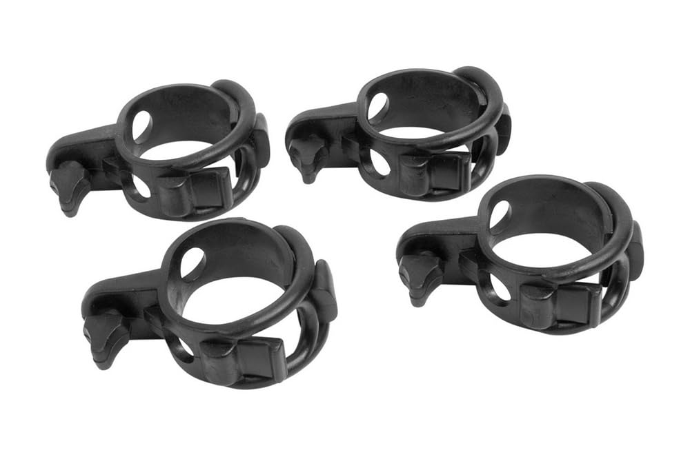 Polisport Anti-Vibrations-Gummiklemmen für Scheinwerferhalterung, Schwarz Polisport Anti-Vibrations-Gummiklemmen für Scheinwerferhalterung, Schwarz von Polisport