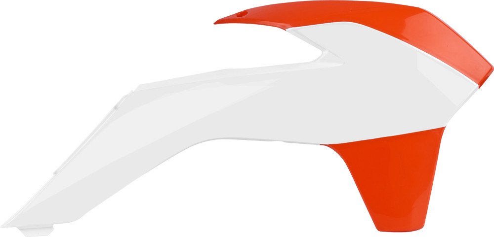 Polisport KTM SX,SX-F,XC-F,150 XC,200 XC- Modelles 2013-15-EXC,EXC-F,XC-W,XCF-W - 2014-16 - 250 SX,250 XC,300 XC - 2013-16 - Kühlerverkleidungen Paar Orange,Weiß Polisport KTM SX,SX-F,XC-F,150 XC,200 XC- Modelles 2013-15-EXC,EXC-F,XC-W,XCF-W - 2014-16 - 250 SX,250 XC,300 XC - 2013-16 - Kühlerverkleidungen Paar Orange,Weiß von Polisport