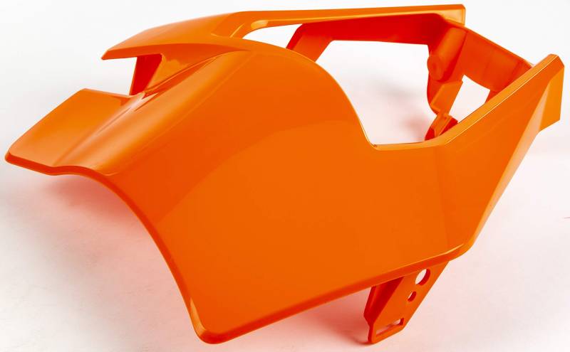 POLISPORT 8668600002 - Starke und langlebige Leuchtturm restyling Maske kompatibel mit Motorrädern KTM in Farbe Orange von Polisport