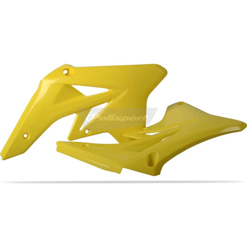 Polisport Suzuki RMZ250 - Kühlerverkleidungen Paar Gelb - Modelles 2007-09 von Polisport