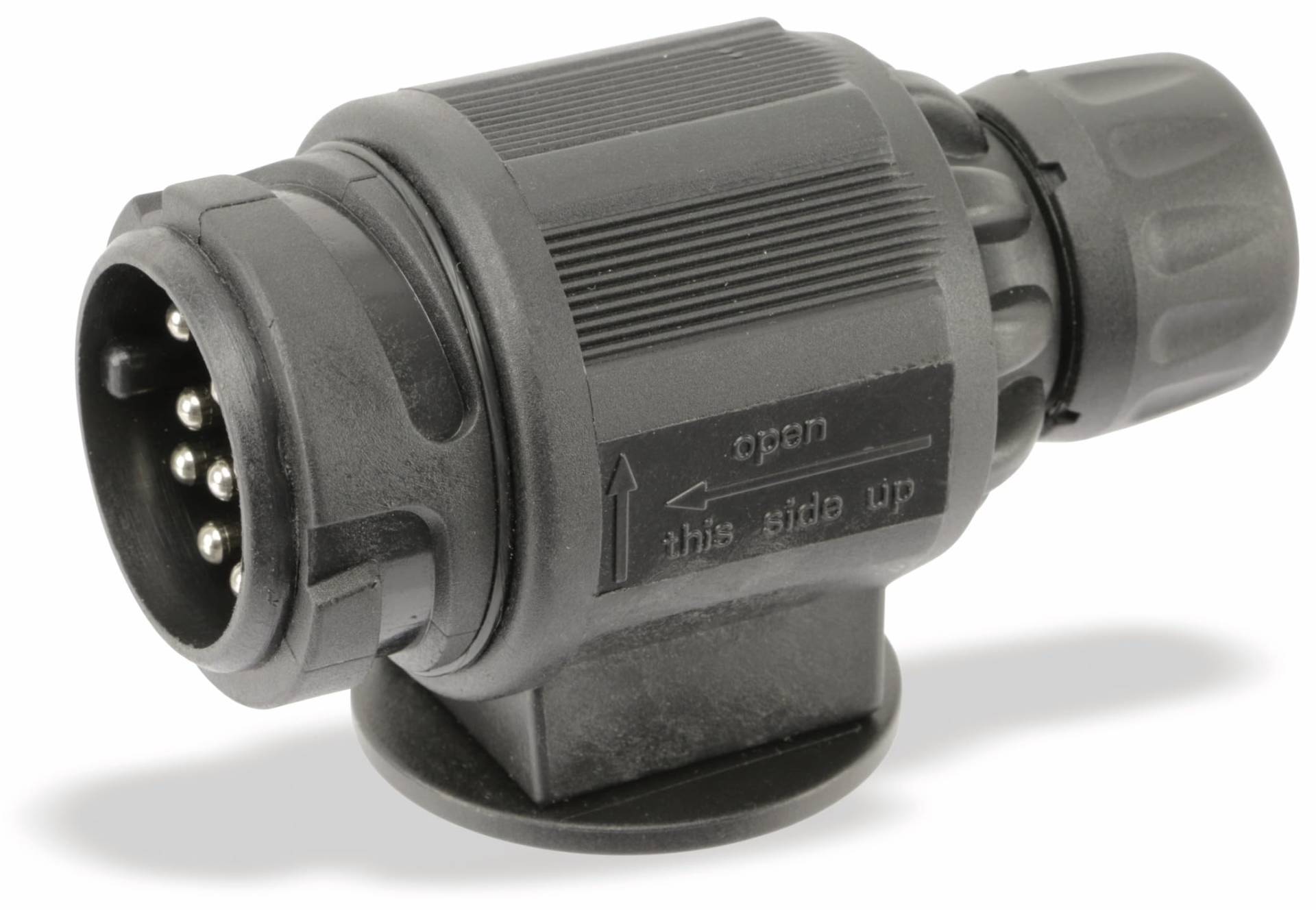 Pollin-Choice 13-poliger KFZ-Anhängerstecker, schwarz, 143 g, für Auto und Anhänger Pollin-Choice 13-poliger KFZ-Anhängerstecker, schwarz, 143 g, für Auto und Anhänger von Pollin-Choice