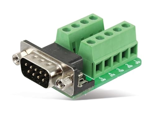 Pollin-Choice Sub-D Adapter 9-polig, Stecker/Schraubklemmen von Pollin-Choice