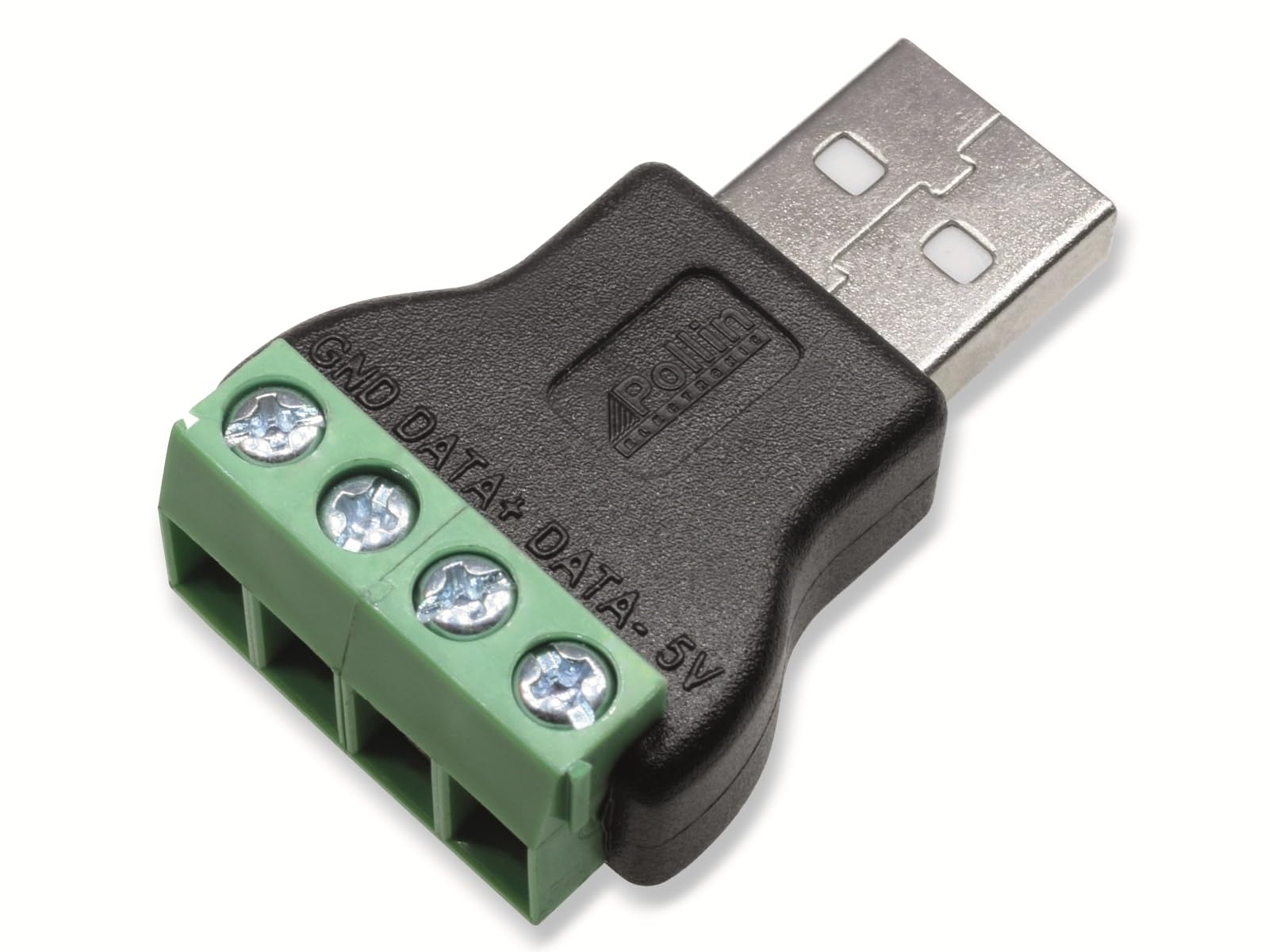 Steckverbinder, USB A, Schraubanschluss, Stecker Steckverbinder, USB A, Schraubanschluss, Stecker von Pollin