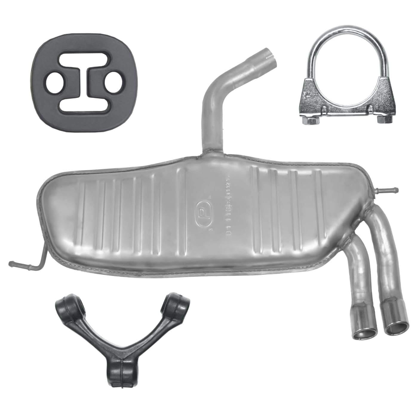 Auspuff Endtopf für A3 8P 2004-06/2008 2.0 TDI Auspuff Endtopf für A3 8P 2004-06/2008 2.0 TDI von Polmo