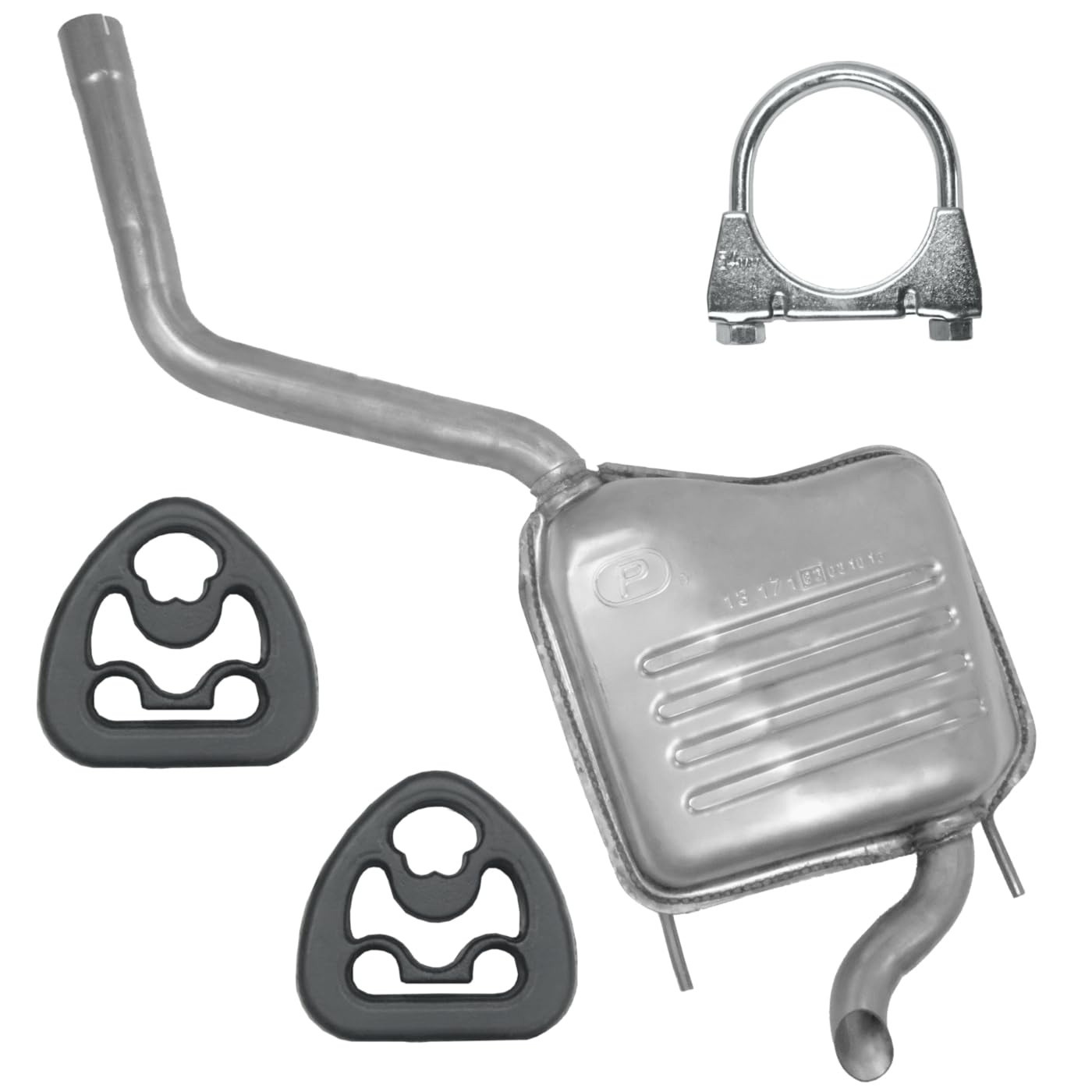Auspuff Endtopf für Mercedes-Benz C Klasa W202 S202 1993-1998 2.2 2.5 CDI Auspuff Endtopf für Mercedes-Benz C Klasa W202 S202 1993-1998 2.2 2.5 CDI von Polmo