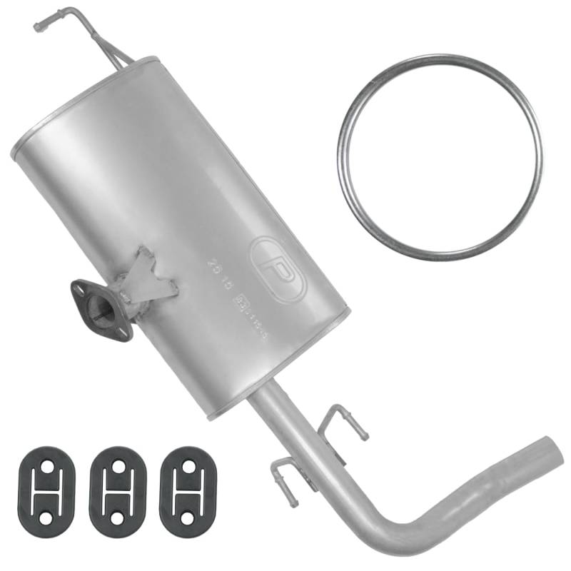 Auspuff Endtopf für Suzuki Grand Vitara 2 II JT 2005-02/2015 2.0 1.9 DDiS von Polmo