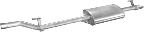 POLMO Endschalldämpfer Hinten passend für MERCEDES-BENZ Sprinter 2-T 3-T 4-T 5-T von Polmo