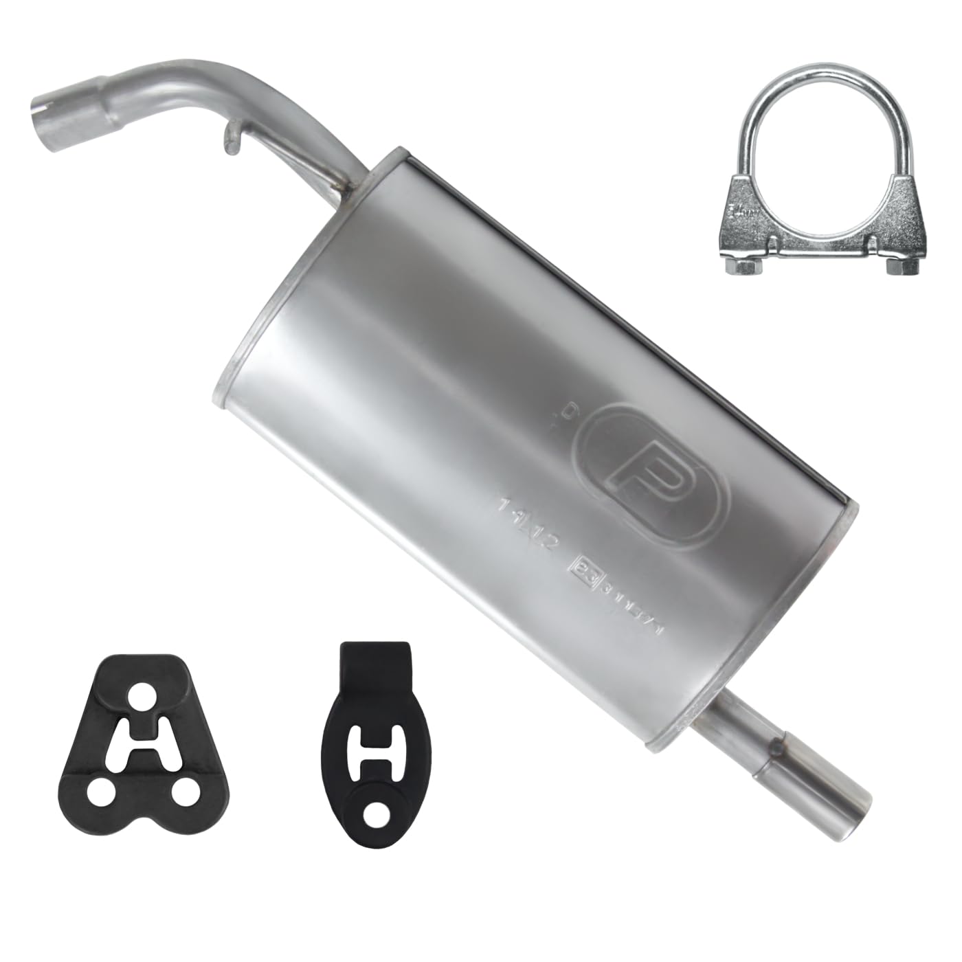 Schalldämpferset Auspuff Endtopf für Mitsubishi Colt 6 VI Z30 2004-06/2012 1.1 1.3 Schrägheck Schalldämpferset Auspuff Endtopf für Mitsubishi Colt 6 VI Z30 2004-06/2012 1.1 1.3 Schrägheck von Polmo