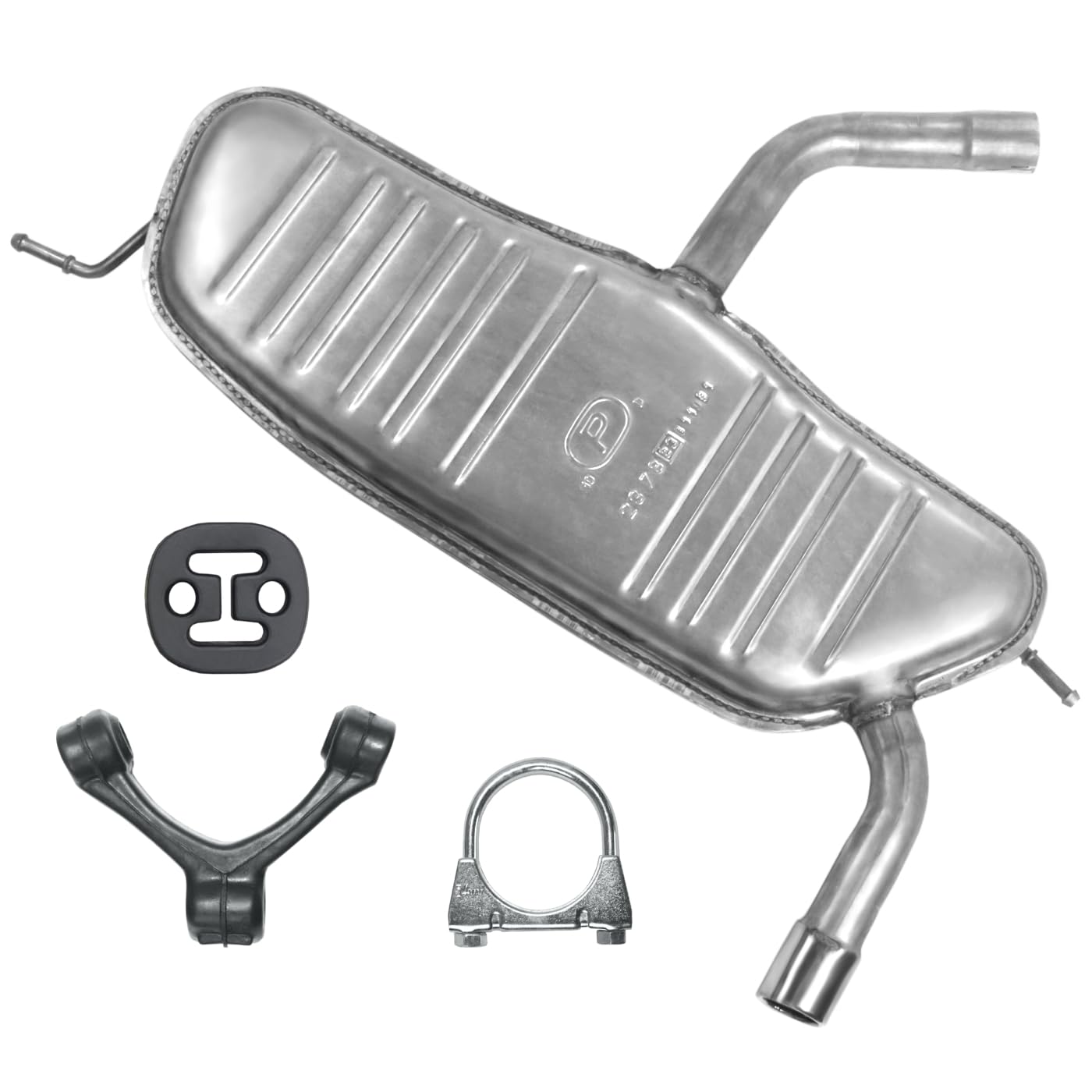 Schalldämpferset Auspuff Endtopf für Seat Leon 2 II 2005-12/2012 1.2 TSI 1.4 1.6 Schrägheck Schalldämpferset Auspuff Endtopf für Seat Leon 2 II 2005-12/2012 1.2 TSI 1.4 1.6 Schrägheck von Polmo