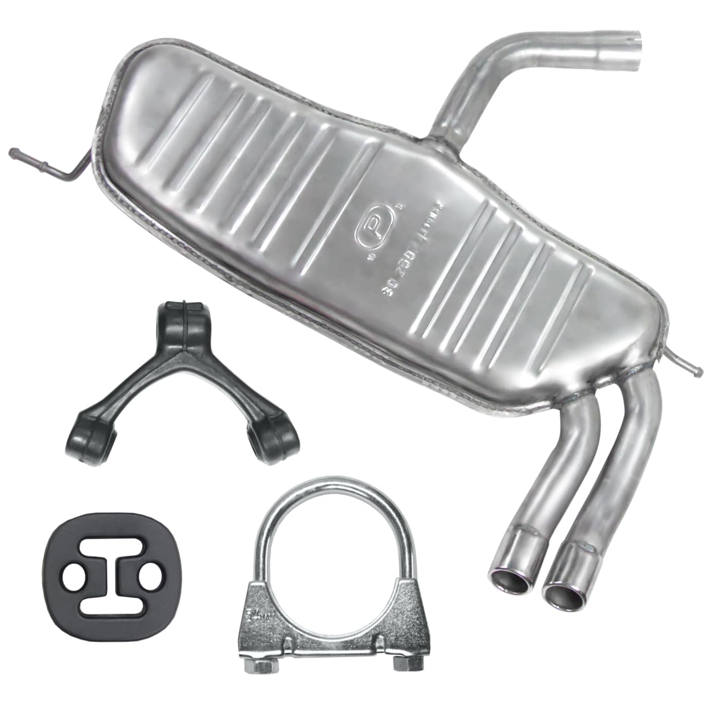 Schalldämpferset Auspuff Endtopf für Seat Leon 2 II 2005-12/2012 1.4 TSI 2.0 TDI Schrägheck Schalldämpferset Auspuff Endtopf für Seat Leon 2 II 2005-12/2012 1.4 TSI 2.0 TDI Schrägheck von Polmo