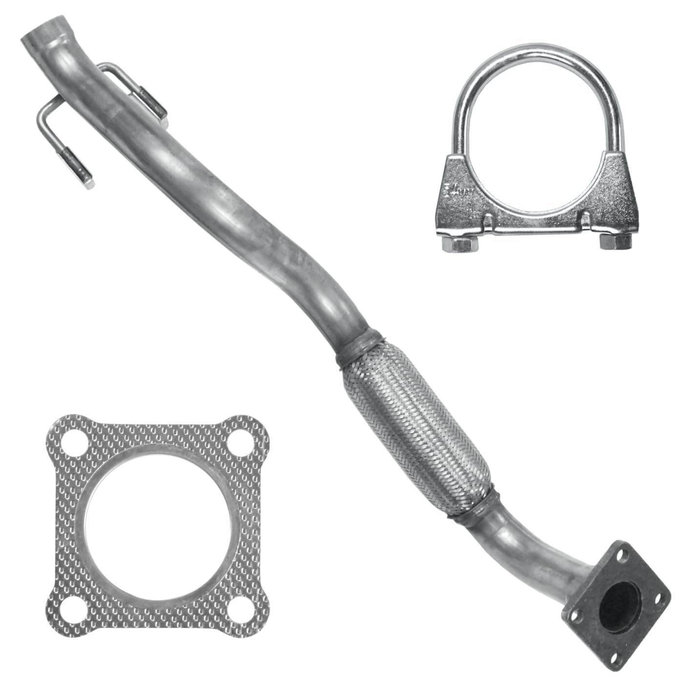 Schalldämpferset Auspuff Kollektorrohr für Caddy 2 II 9K 2000-01/2004 1.4 Schalldämpferset Auspuff Kollektorrohr für Caddy 2 II 9K 2000-01/2004 1.4 von Polmo