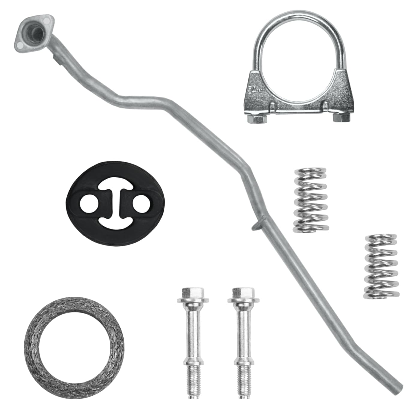 Schalldämpferset Auspuff Kollektorrohr für Daihatsu Cuore 6 VI 2003-03/2007 1.0 Schrägheck Schalldämpferset Auspuff Kollektorrohr für Daihatsu Cuore 6 VI 2003-03/2007 1.0 Schrägheck von Polmo