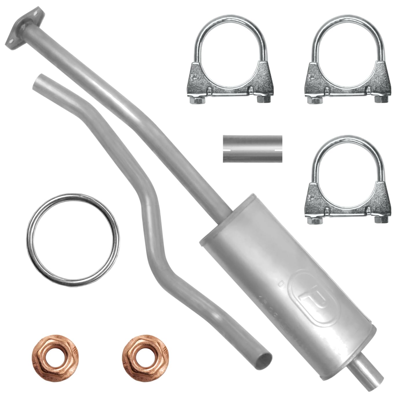 Schalldämpferset Auspuff Mitteltopf für Micra 3 III K12 2005-12/2010 1.2 1.4 Schrägheck Cabrio Schalldämpferset Auspuff Mitteltopf für Micra 3 III K12 2005-12/2010 1.2 1.4 Schrägheck Cabrio von Polmo