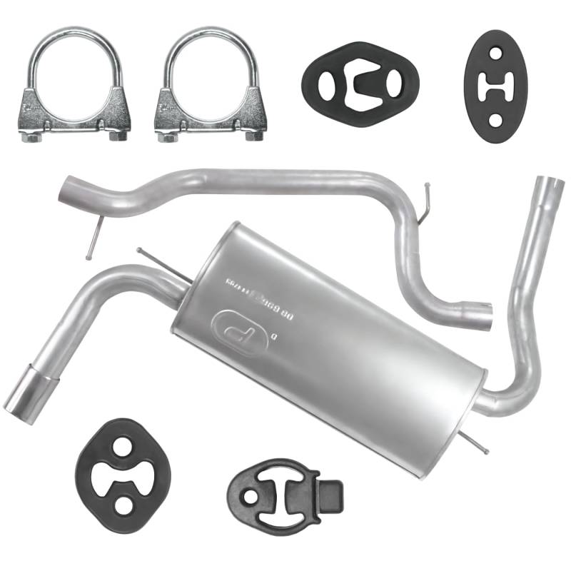 Schalldämpferset Auspuffanlage Auspuff für Focus 3 III MK3 Kombi 2011-12/2016 2.0 TDCi von Polmo