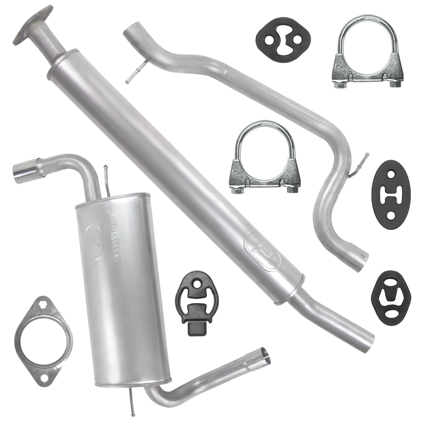 Schalldämpferset Auspuffanlage Auspuff für Focus 3 III MK3 Schrägheck 2011-2016 1.6 Schalldämpferset Auspuffanlage Auspuff für Focus 3 III MK3 Schrägheck 2011-2016 1.6 von Polmo