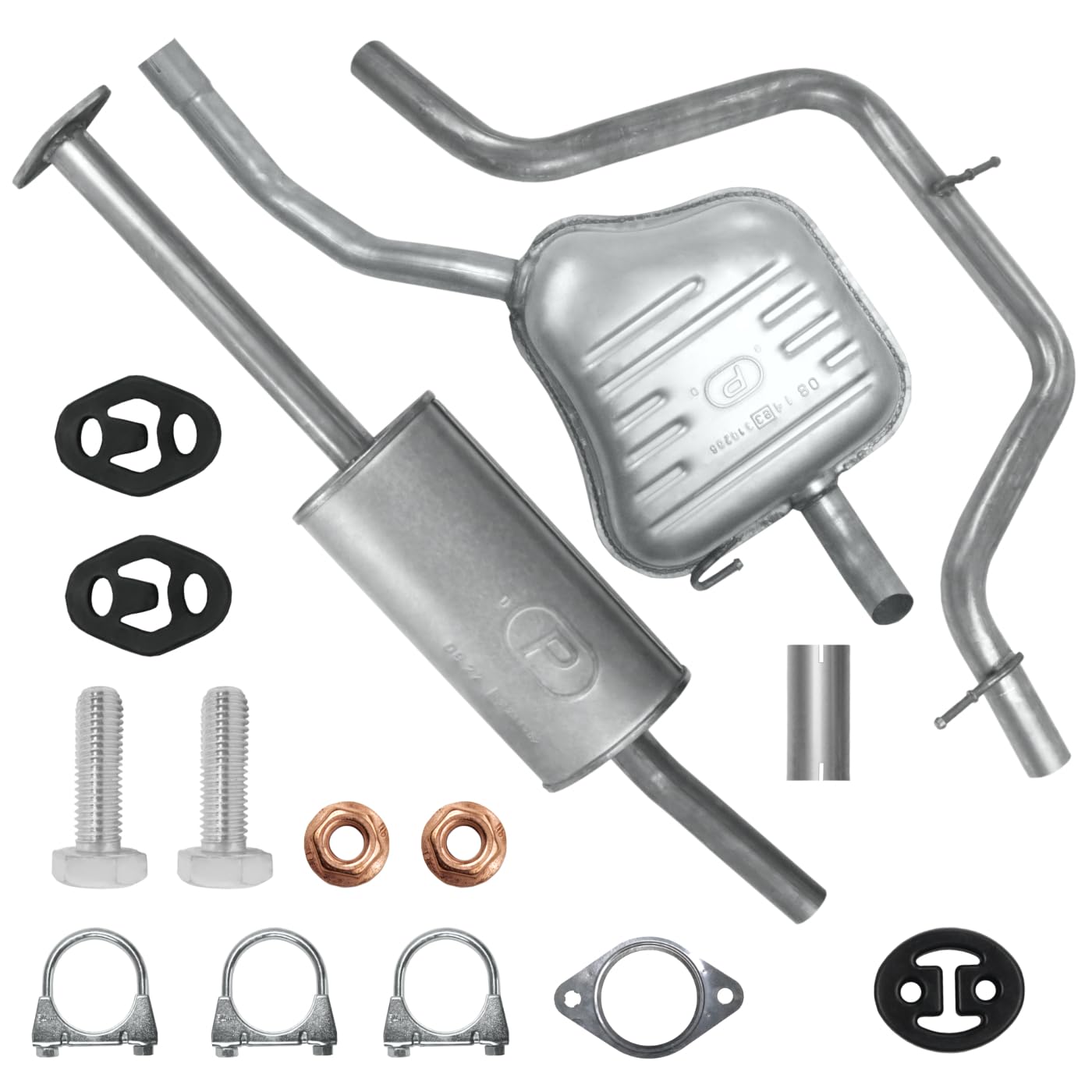 Schalldämpferset Auspuffanlage Auspuff für Galaxy 2 II MK2 2006-2015 2.0 Schalldämpferset Auspuffanlage Auspuff für Galaxy 2 II MK2 2006-2015 2.0 von Polmo