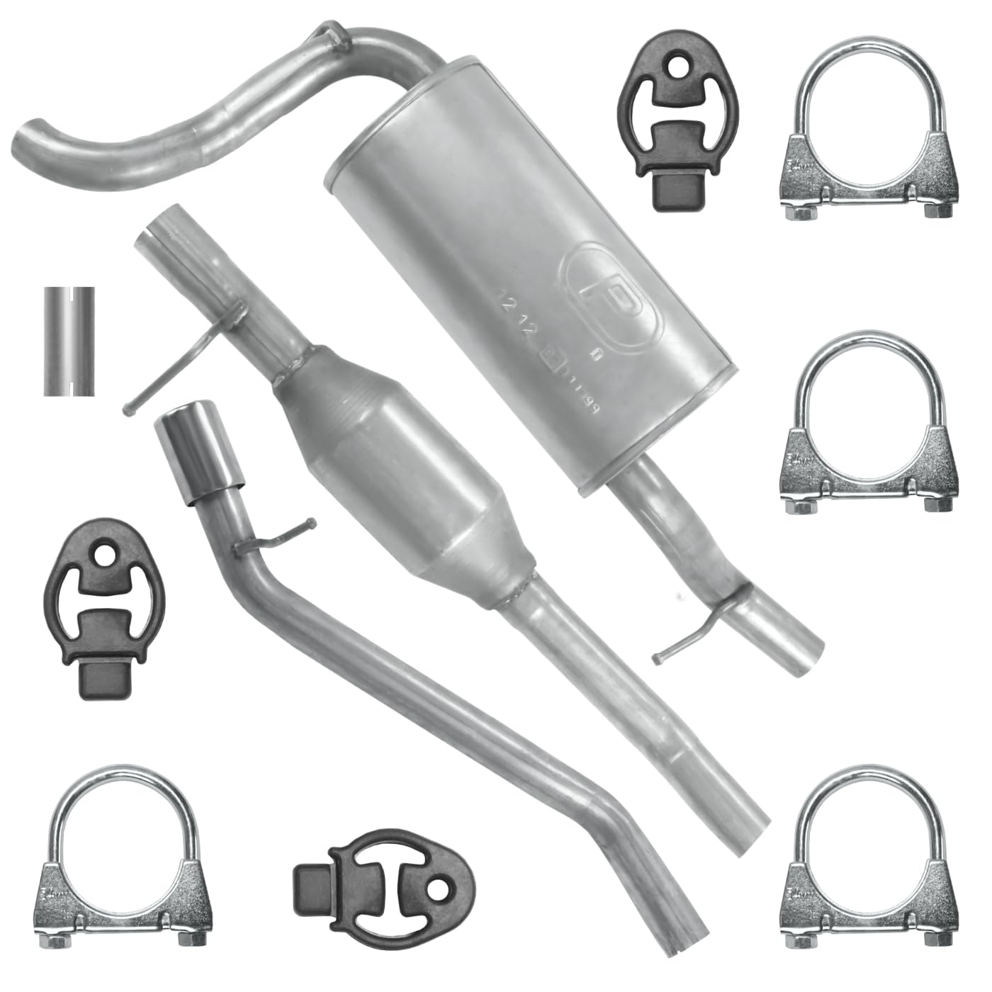 Schalldämpferset Auspuffanlage Auspuff für Mazda 3 1 I BK 2003-06/2009 2.0 Schalldämpferset Auspuffanlage Auspuff für Mazda 3 1 I BK 2003-06/2009 2.0 von Polmo