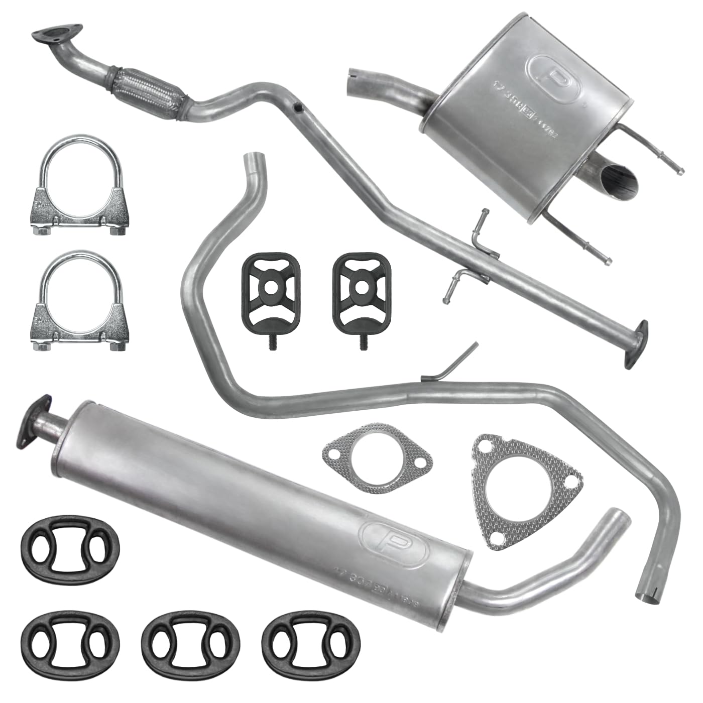 Schalldämpferset Auspuffanlage Auspuff für Opel Insignia 1 I A 2008-03/2017 1.6 1.8 Schalldämpferset Auspuffanlage Auspuff für Opel Insignia 1 I A 2008-03/2017 1.6 1.8 von Polmo