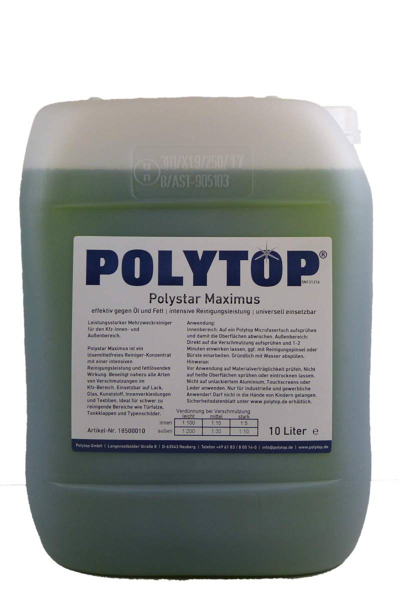 Polytop Polystar Maximus 10 Liter von Polytop