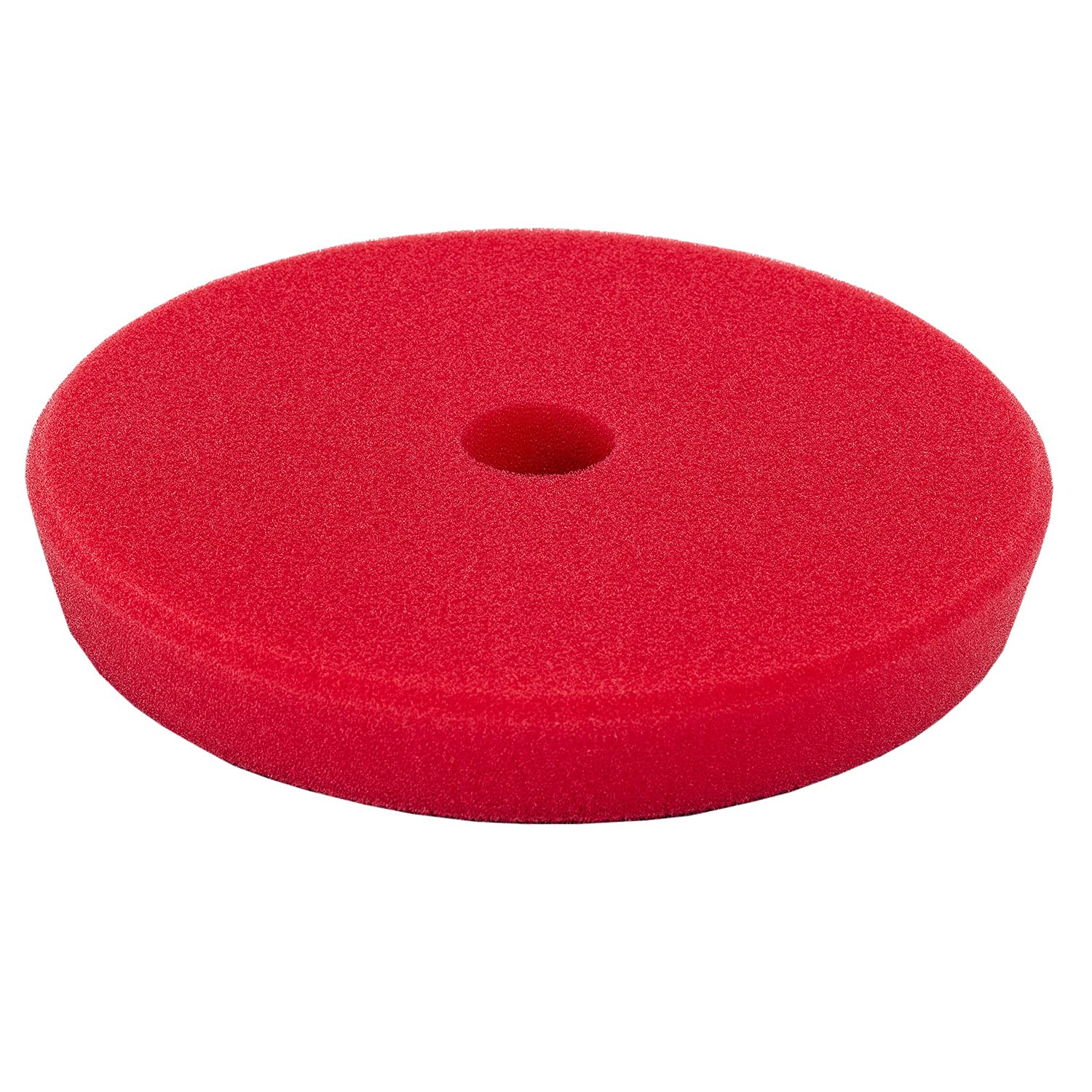 Polytop Cutting Pad Excenter rot 140 x 25 mm - Polierpad für Exzenter Poliermaschinen - Auto Politur Zubehör von Polytop