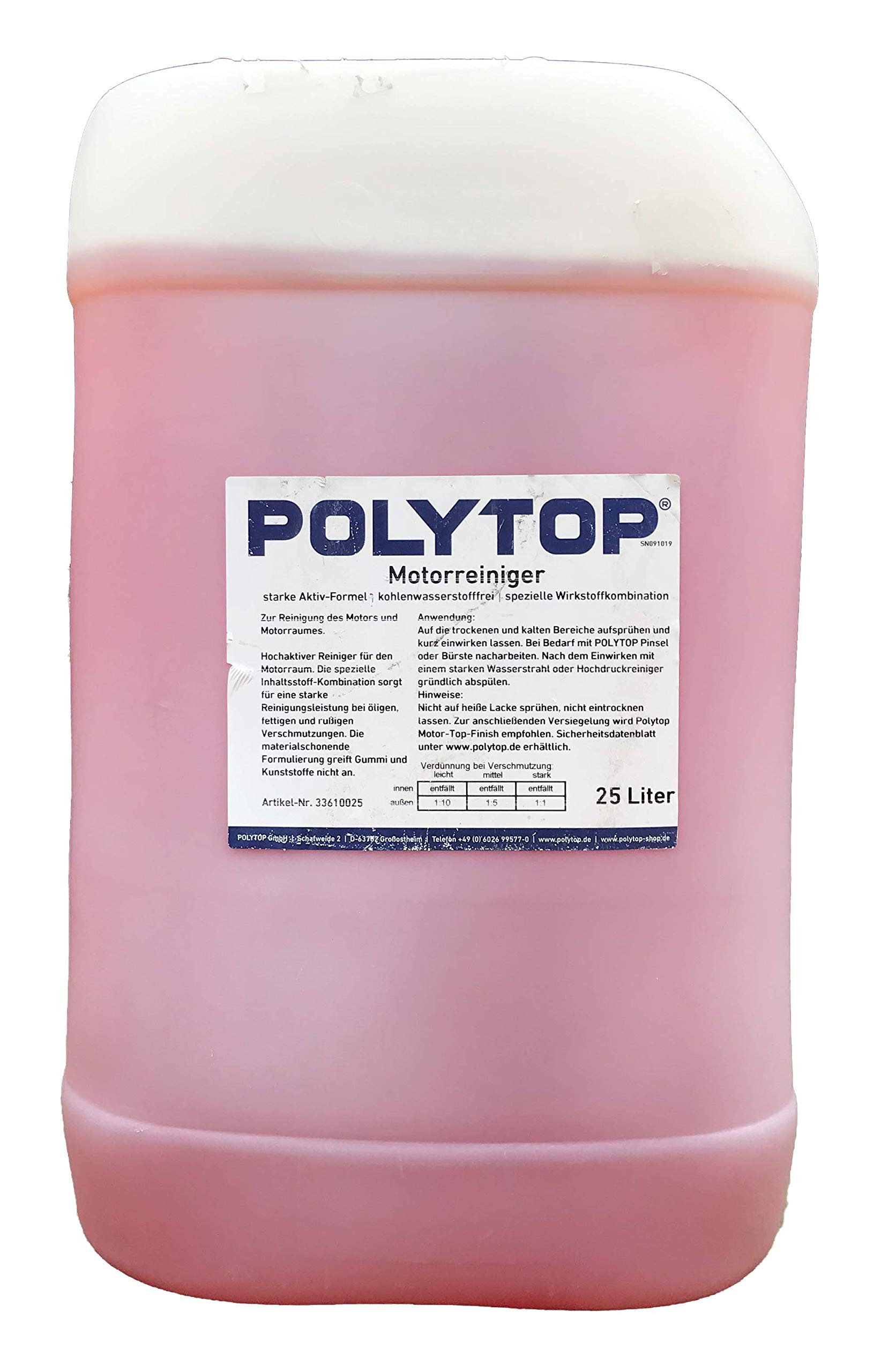 Polytop Motorreiniger Reiniger Motorraum 25 Liter von Polytop