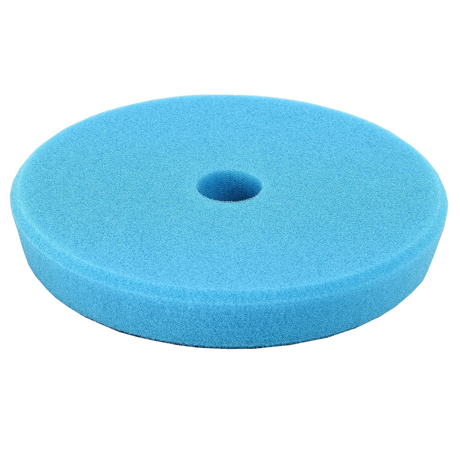 Polytop One-Step Pad Excenter blau 140 x 25 mm - Polierpad für Exzenter Poliermaschinen - Auto Politur Zubehör von Polytop