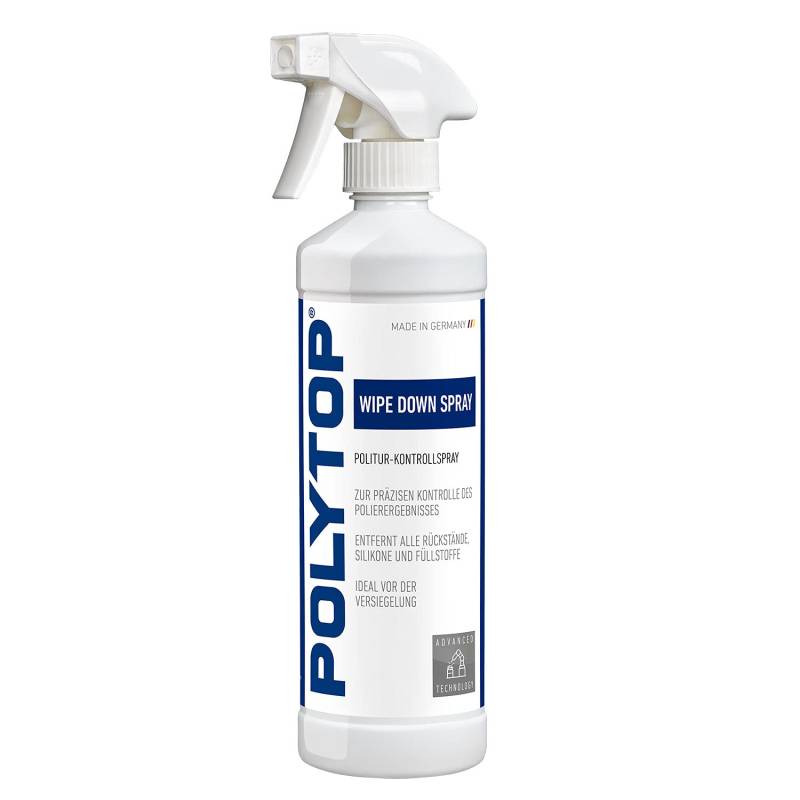 Polytop Wipe Down Spray 500 ml - Kontrollspray für Auto Lack von Polytop