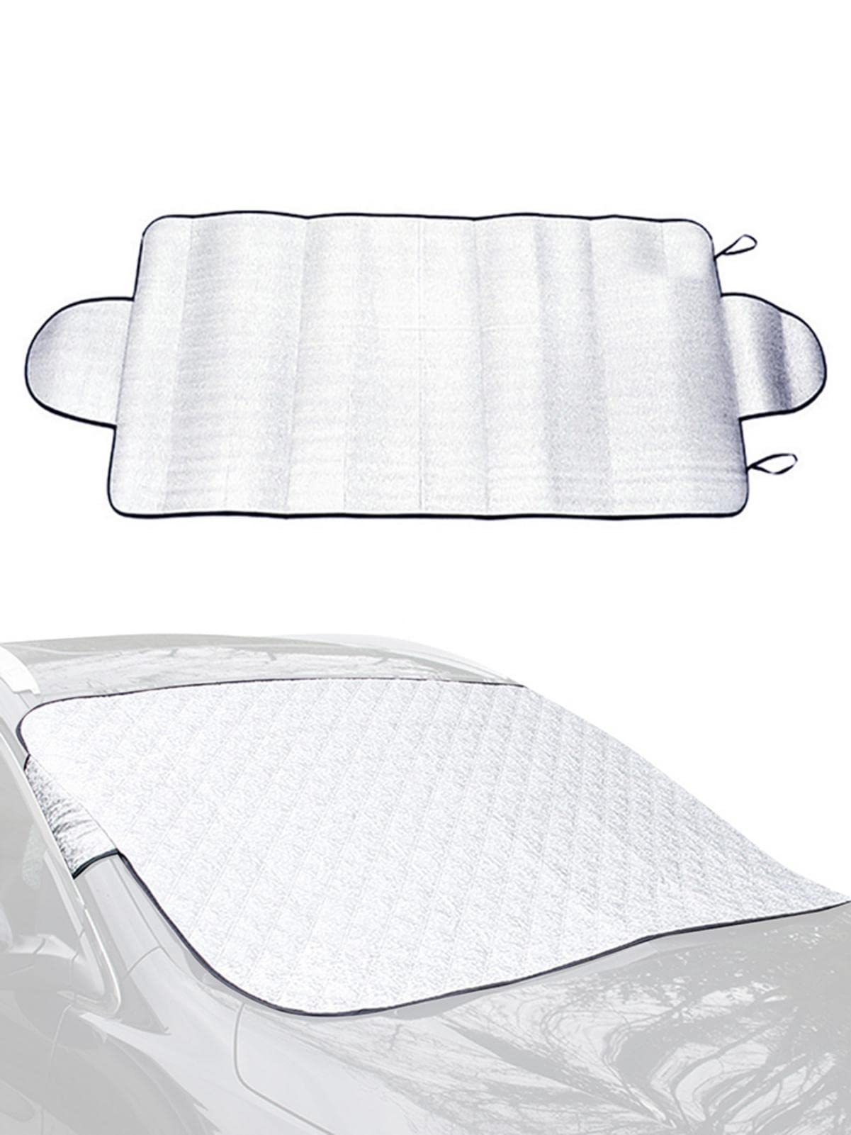 Frontscheibenabdeckung Auto Scheibenabdeckung Auto Frontscheibe Mit Scheibenwischer Scheibenschutz Auto Frontscheibe Sonnenschutz Auto Anti Frost Staub UV-Schutz 150cm X 170cm von Pomrone