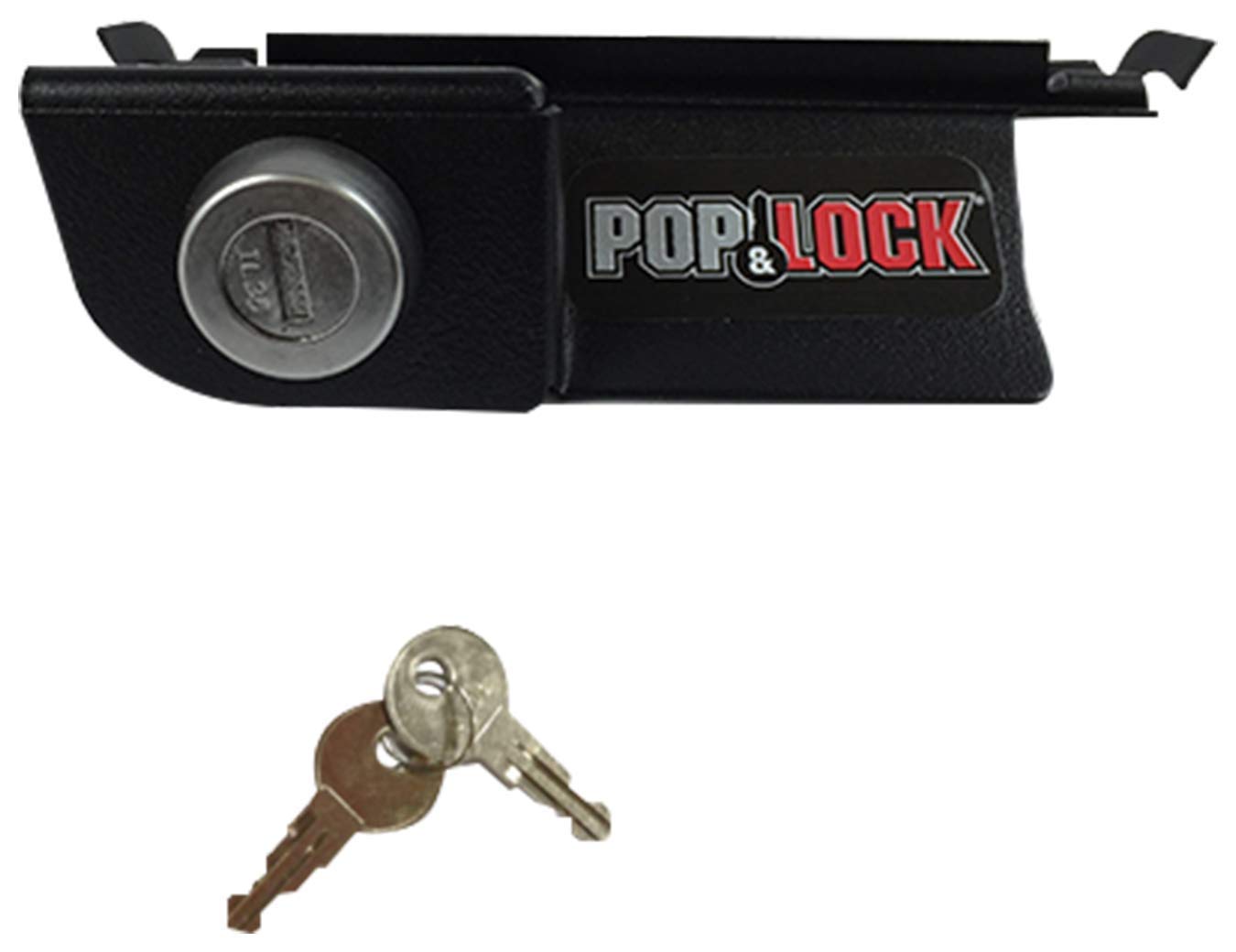POP & LOCK Manuelles Heckklappenschloss für Dodge Ram 1500, 2500 und 3500, passend für 2002 bis 2008 (schwarz, PL3400, funktioniert ohne Werksschloss) von Pop & Lock