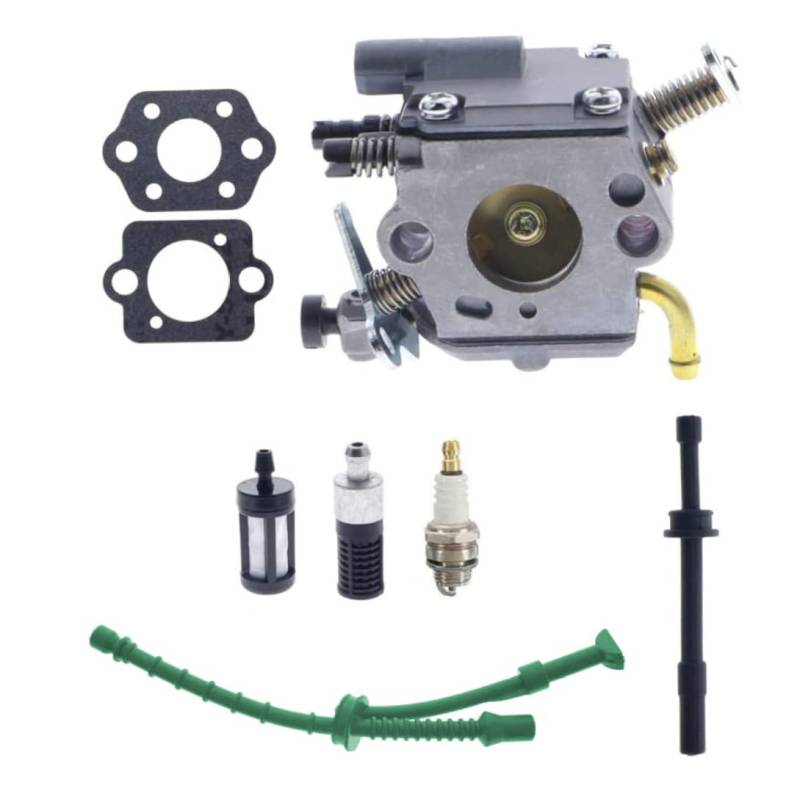 C1Q-S126B Vergaser kompatibel mit STIHL MS200 MS200T 020T MS 200 MS 200T Kettensägenmotoren mit 1129 350 3600 NE 1129 120 1602 Luftfilterkit von Porgeel