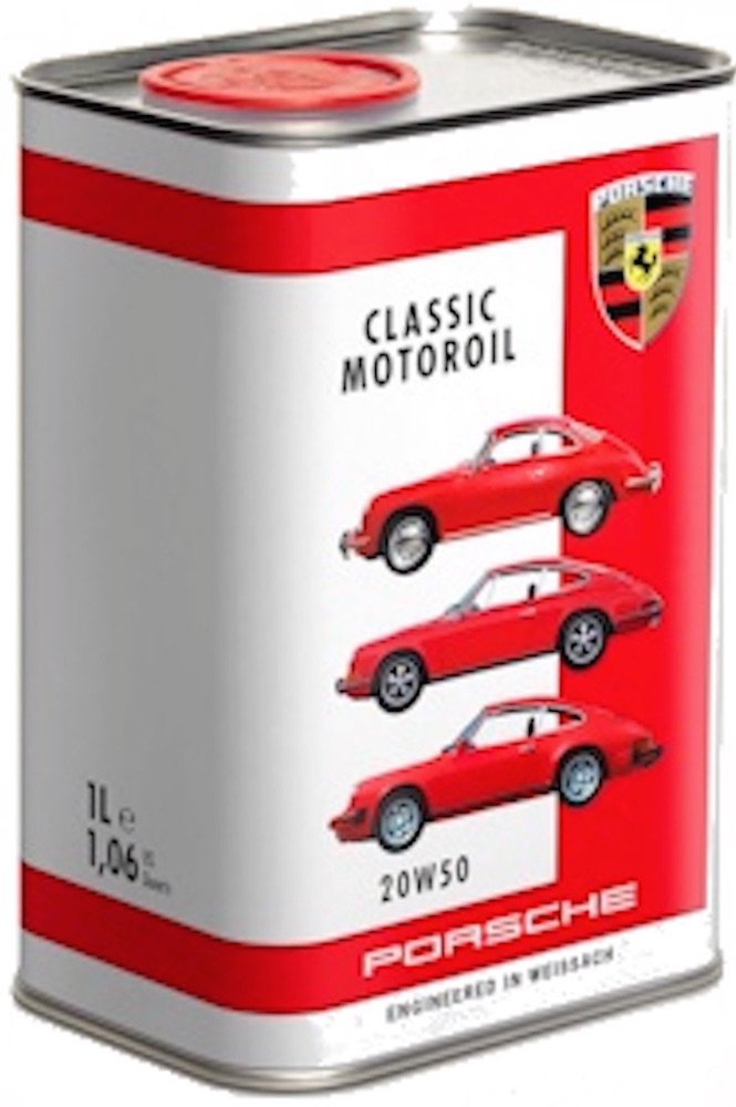 1 Liter ORIGINAL Porsche CLASSIC Motoröl 20W-50 356 914 911 F/G bis 2,7 Liter von Porsche
