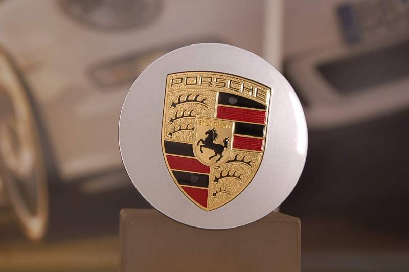 1x Porsche Radzierdeckel Brilliantchrom 911 991 981 982 Panamera Cayenne von Porsche