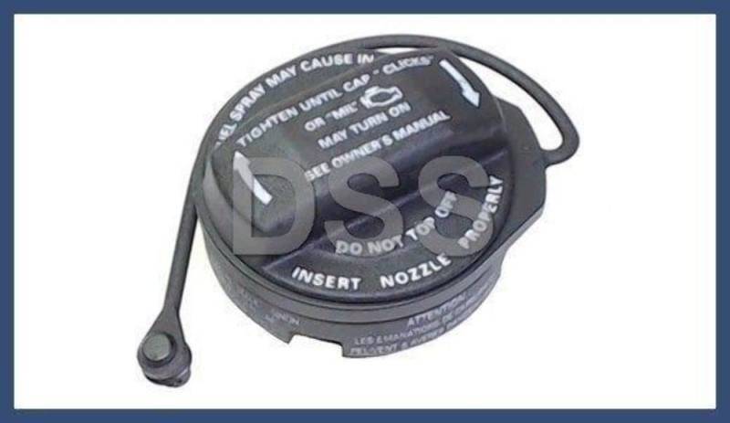 Porsche Original Tankdeckel für Cayenne (2003-2006, 2008-2010), Schwarz, Metall, Drehverschluss, Geländewagen von Porsche