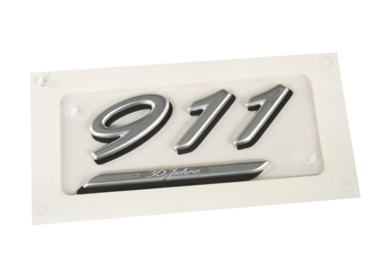 Porsche 911 964 Jubiläumsmodell Schriftzug/Logo 911 30 Jahre silbern von Porsche