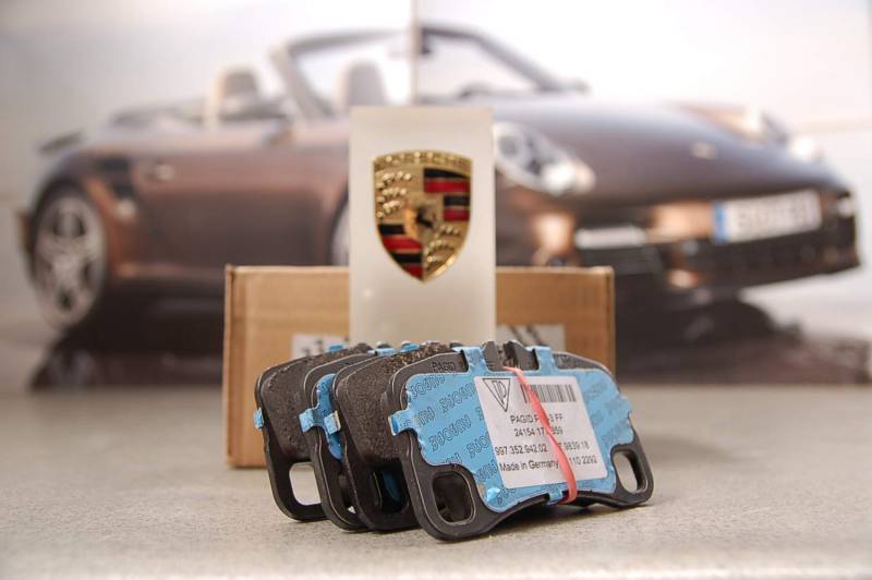 Porsche 911 997 Turbo PCCB Keramikbremsen Bremsbeläge Satz/hinten von Porsche