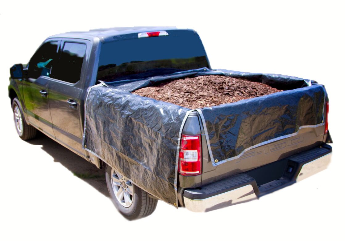 Portable Truck Bed Liner Strapazierfähige, verstellbare LKW-Plane zum Schutz Ihres LKWs (2) volle Größe – Bettlänge 182,9 cm – 203,2 cm (M) von Portable Truck Bed Liner