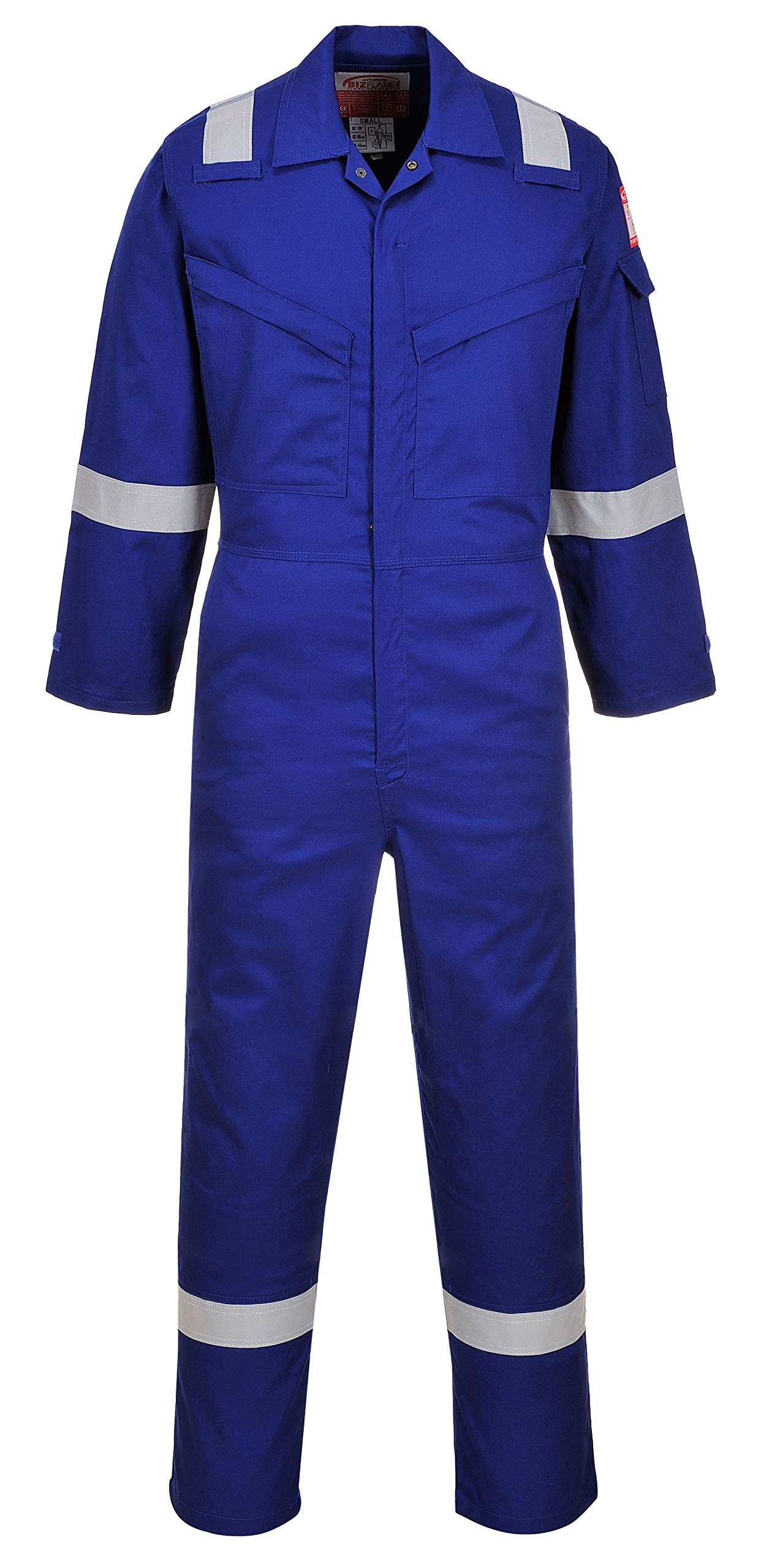 Araflame Silver Coverall Color: Royal Talla: 42 Araflame Silver Coverall Color: Royal Talla: 42 von Portwest