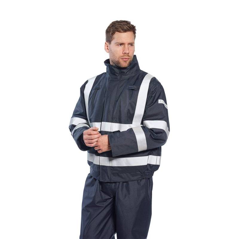 Bizflame Bomber Jacket Color: Navy Talla: XL von Portwest