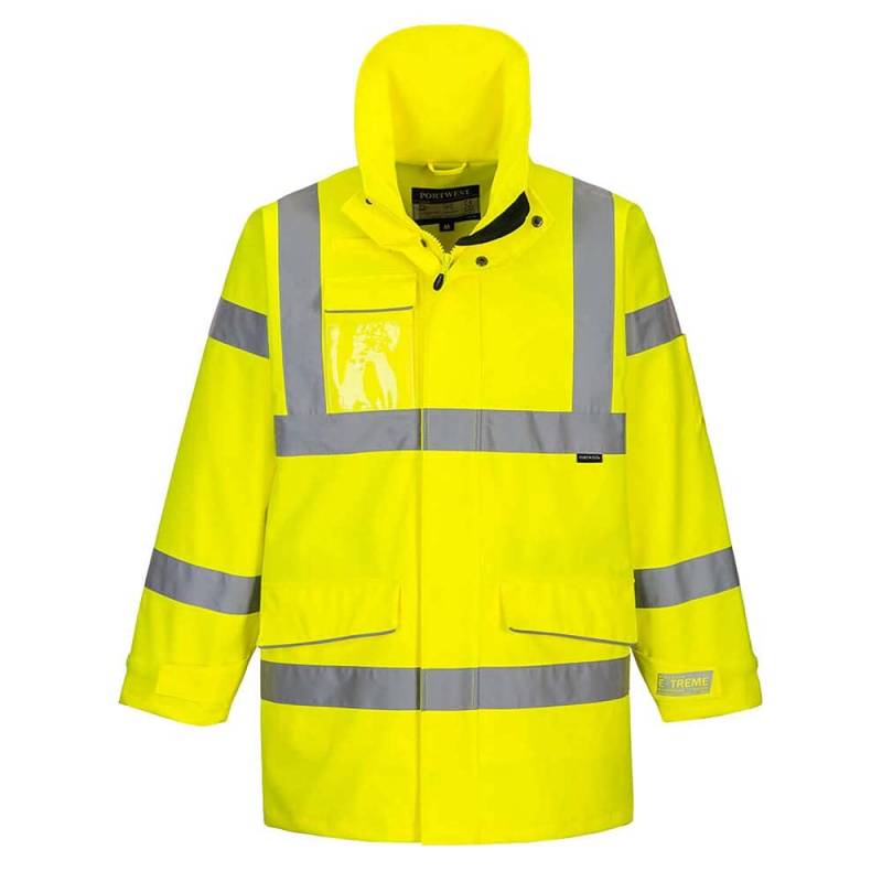 Hi-Vis Extreme Parka Jacket Color: Yellow Talla: Large von Portwest