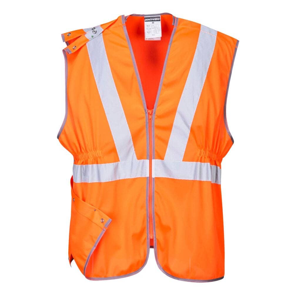 Hi-Vis Long Vest RIS Color: Orange Talla: XL Hi-Vis Long Vest RIS Color: Orange Talla: XL von Portwest
