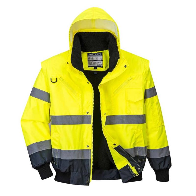 PORTWEST 3in1 Bomber Jacket 3:2 - Color: YeNa - Talla: XSmall von Portwest