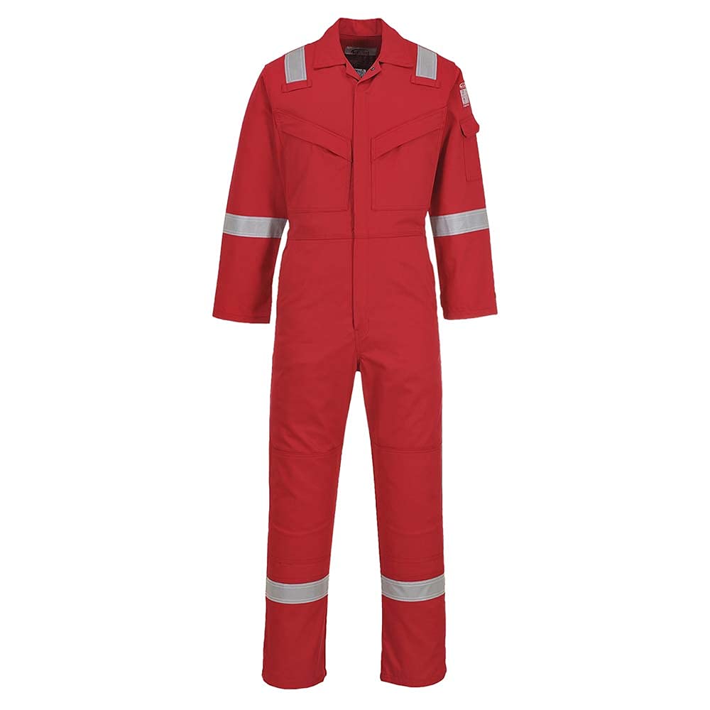 PORTWEST Aberdeen FR Coverall Color: Red Talla: UK42 EU54 PORTWEST Aberdeen FR Coverall Color: Red Talla: UK42 EU54 von Portwest