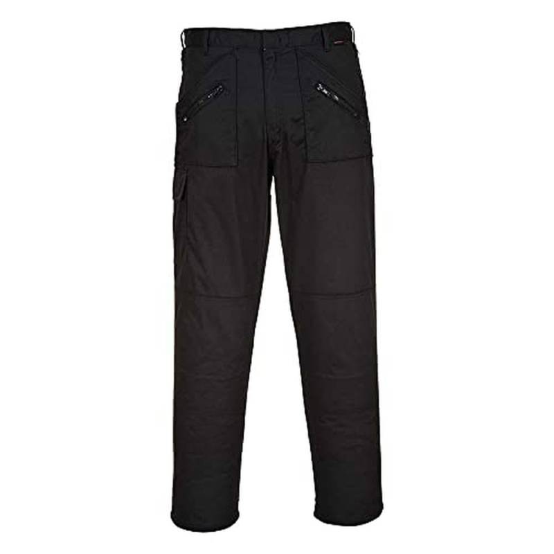 PORTWEST Action-Hose, Hosenlänge: S, Farbe: Schwarz, Größe: 34 - S887BKS34 von Portwest