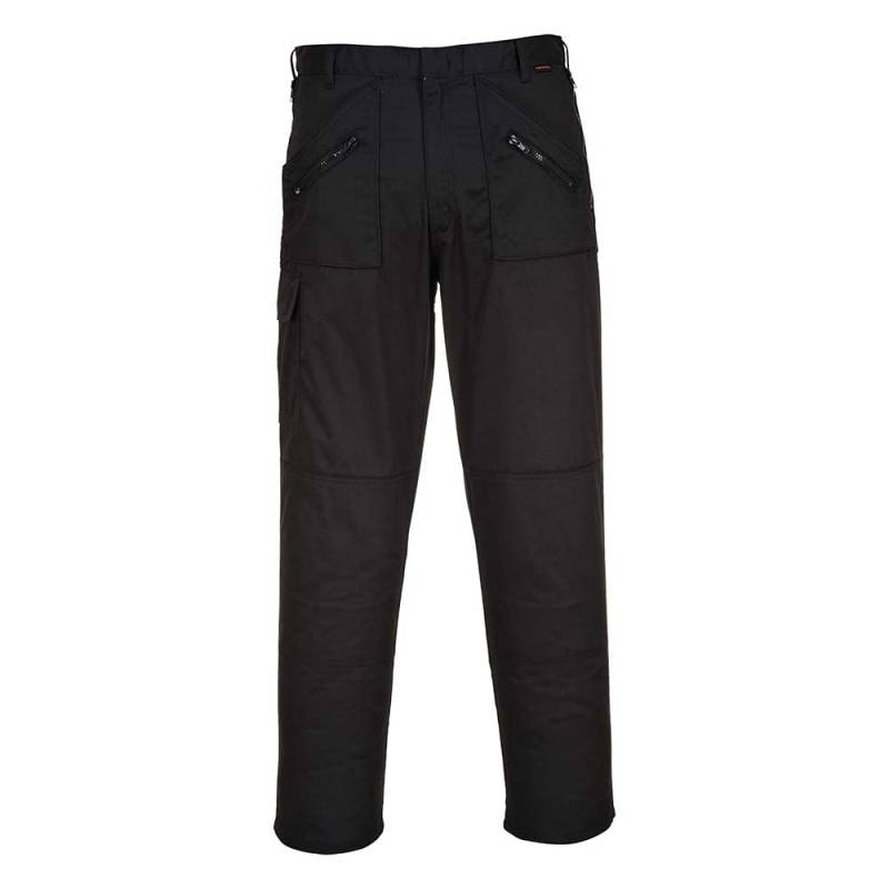 PORTWEST Action Trousers - Color: Black - Talla: 56 von Portwest