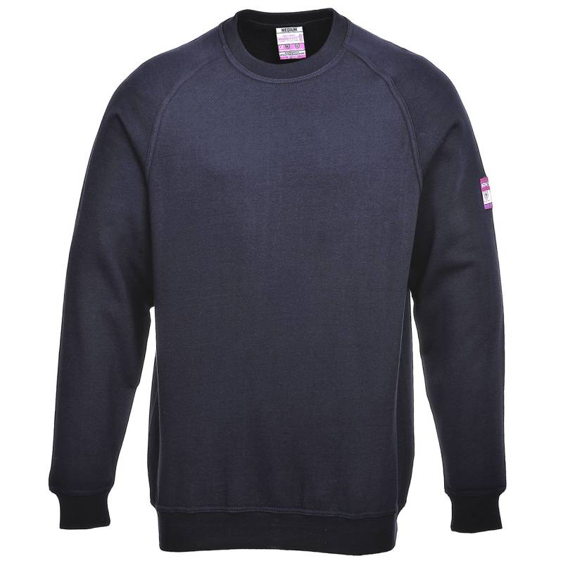PORTWEST FR Antistatic Sweatshirt Color: Navy Talla: XXL von Portwest